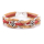Kreis Blumen Armband (Bracelet) Rot