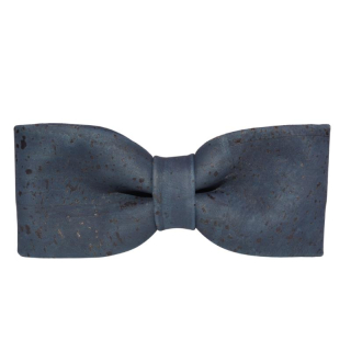 Fliege aus Kork- Blau (bow tie)