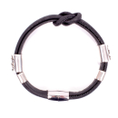 Korkarmband schwarz (Bracelet) 17,5 cm