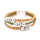 Perlen Blumen Armband (Bracelet) Gr&uuml;n